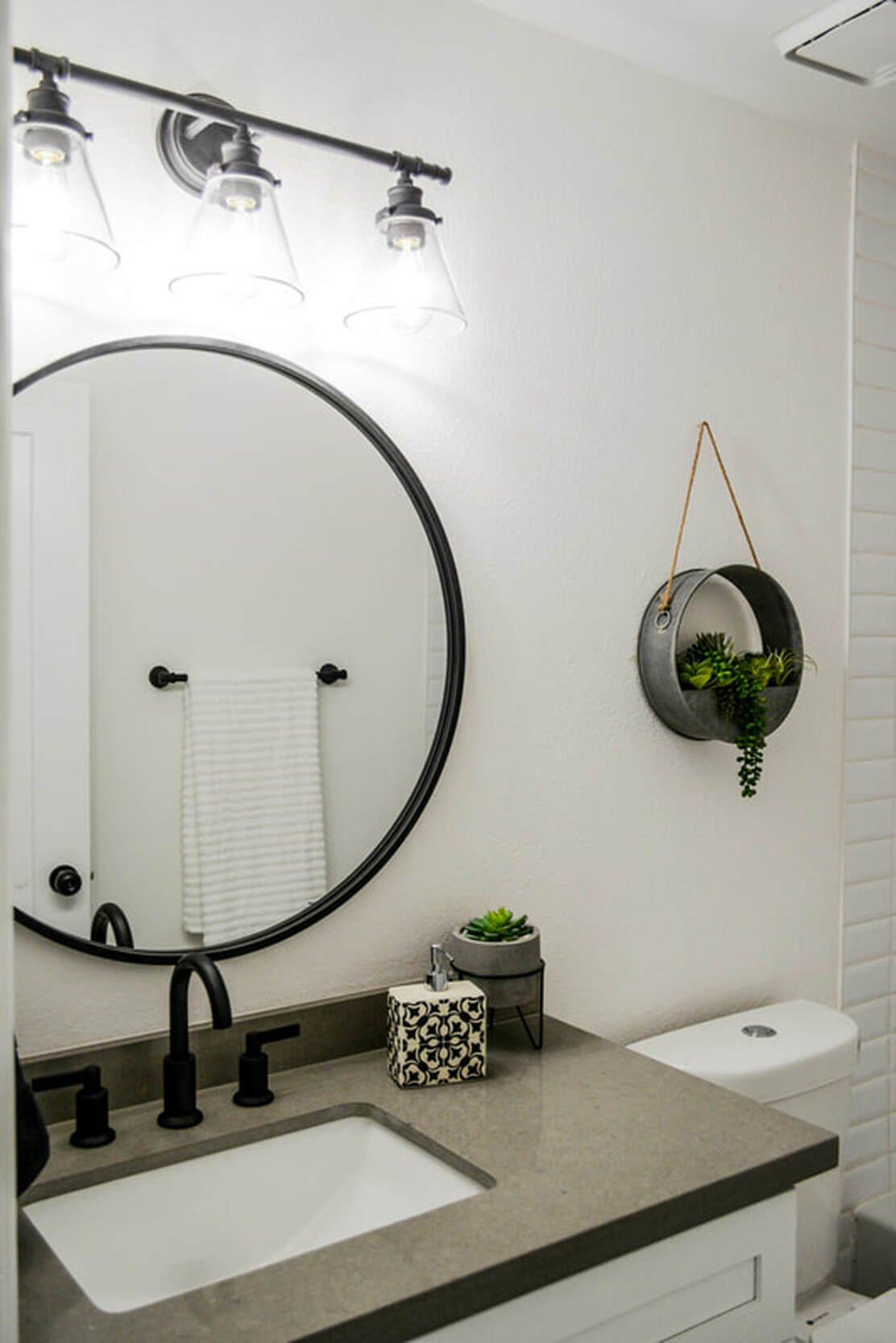 Guest bathroom remodel | Beckmann House renovation project